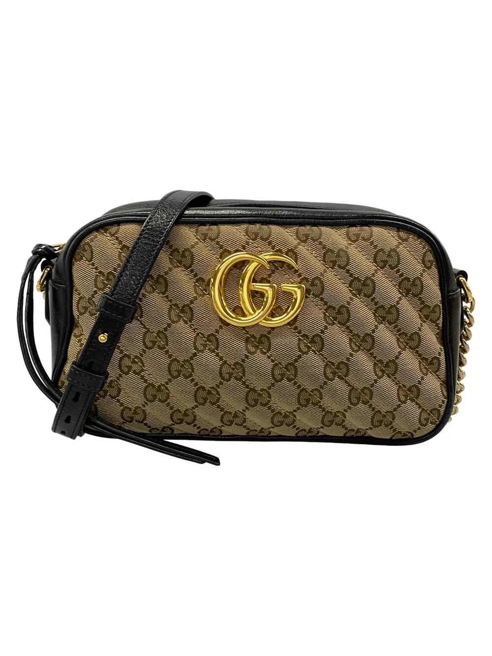 Gucci Gg Marmont Beige Jacquard Leather #363682G11B